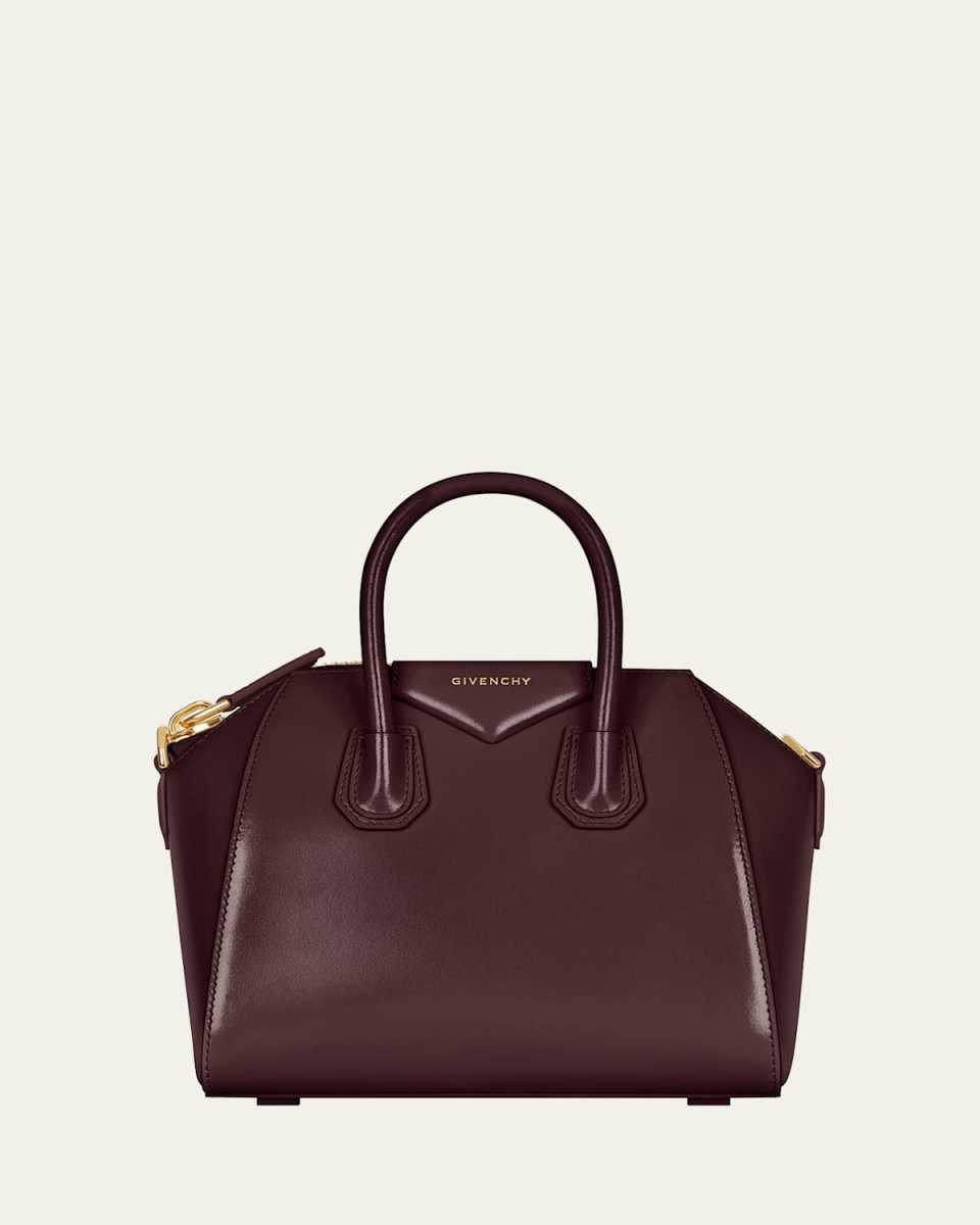 Antigona Mini Top-Handle Bag in Patent Leather